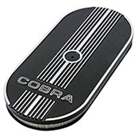 Cobra Oval Black Wrinkled